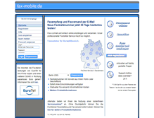 Tablet Screenshot of fax-mobile.de
